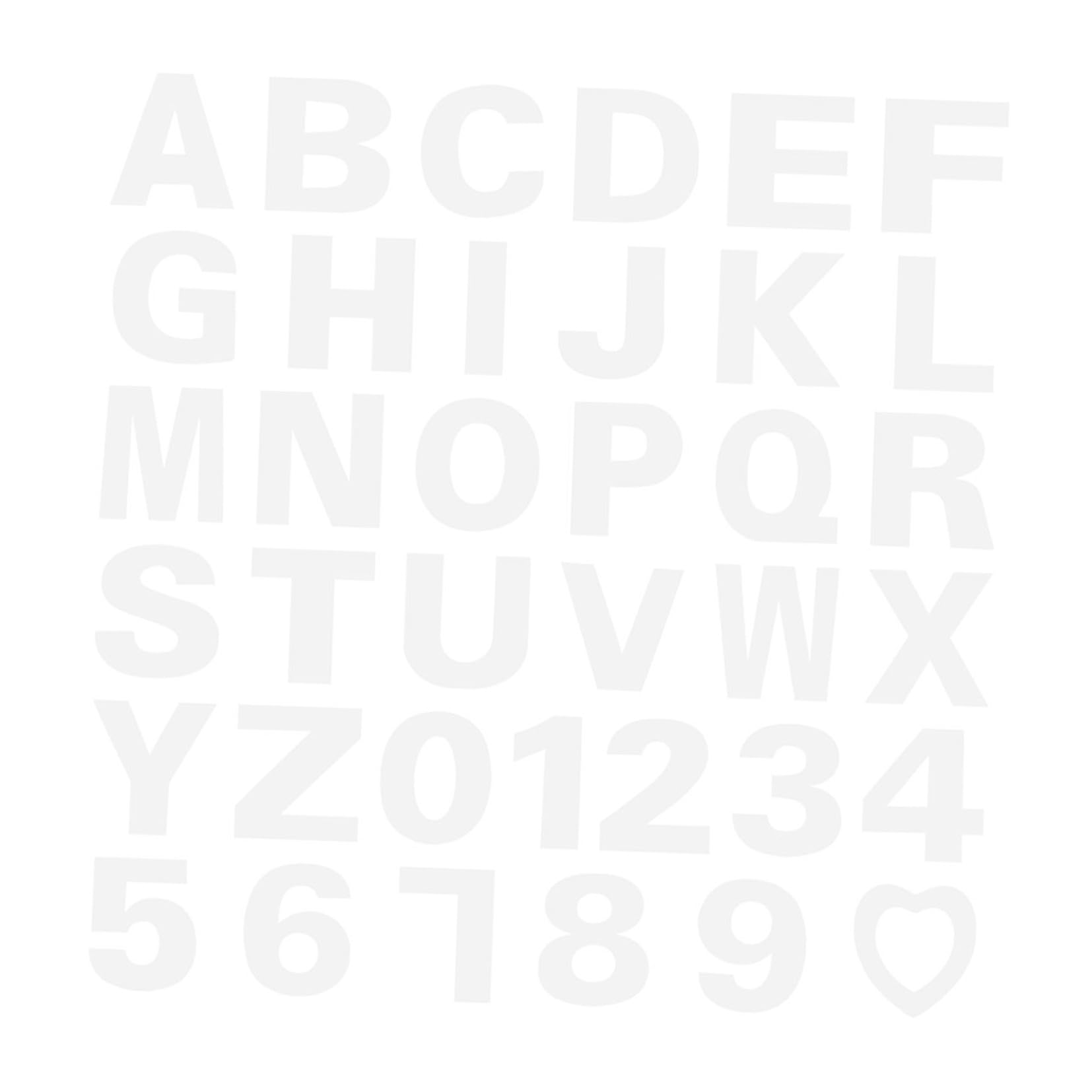 Uonlytech Utensili Da Forno Fai Da Te, Stencil Per Torte Lettere e Numeri, 37 Pezzi in Pet, Modelli a Cuore Per Decorazioni Natalizie e Feste