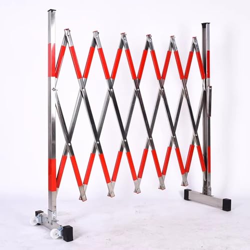 Clôture télescopique extensible de rangement facile pour trafic routier - 2