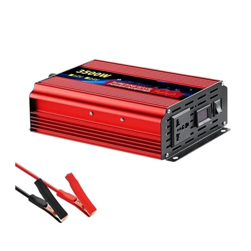 Convertisseur tension 24V 220V 60Hz 3500W ondulor onde sinusoïdale prise universelle