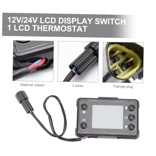 Télécommande de chauffage pour voiture Alipis avec moniteur LCD de contrôle - 3