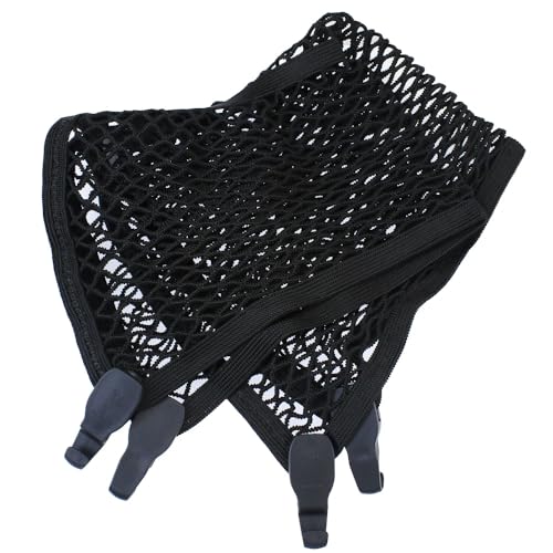 Original Car Trunk Mesh Net Cargo Luggage for Audi A3 A4 A5 A6 A7 A8 Q2 Q3 Q5 Car Mesh Cargo Net Holder Trunk 4 Hook (C)