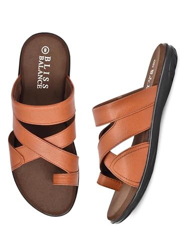 Image of Super Extra Soft Diabetic & Orthopedic Slippers /Doctor Chappal for Heel Pain Cushioned Lightweight Comfortable Stylish Flip-Flops Everyday Wear DailyUse For Men'sBB1017