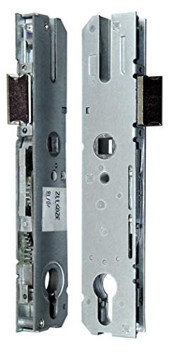 KFV Reparatur Schlosskasten Hauptschloss AS 8250 ohne Riegel Dornmaß: 25mm (22mm) / Entfernung 92mm, incl. SN-TEC® Montagematerial zum Schrauben und Nieten & Montageanleitung