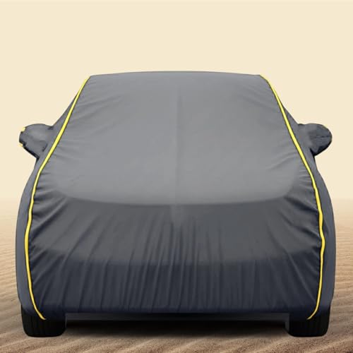 Image of Back-Boo Heavy Waterproof Scorpio Car Cover | Polyester Car Body Covers for Rain & Sun | UV Protection, Dustproof, Scratch Resistant, Windproof, Heat Resistant, Custom Fit - (Grey)