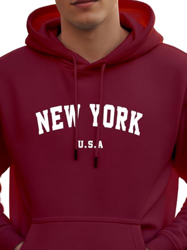 Image of XENOVAURBAN Hoodie for Men /Women | Unisex fit Cotton Fleece Hooded Sweatshirt - MIXD1