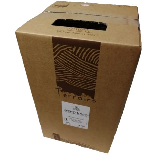 Cabernet d'Anjou d'exception 11,5%, rosé demi sec AOC, BIB 10litres.