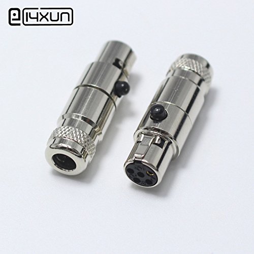Buy Buyme 1Pcs Mini XLR 5 Pin Female Jack Small XLR 5P Audio Socket ...