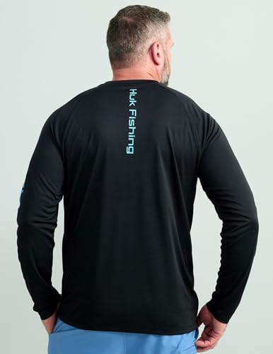Image of HUK Men's Pursuit Vented Long Sleeve Fishing Shirt (+30 UPF)