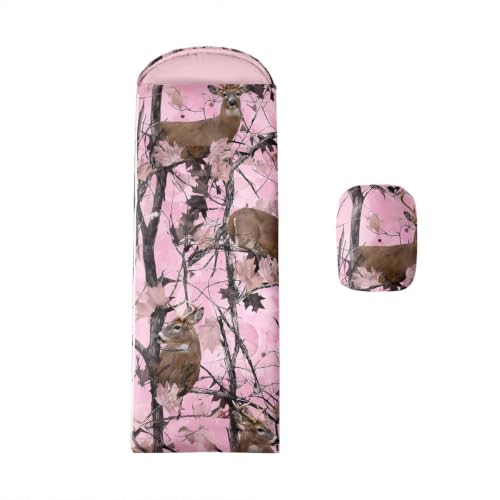 Feelyou Kids Sleeping Bag 50-77°F 3 Season Warm Cold Weather Sleeping Bags Portable for Camping miniatura 1