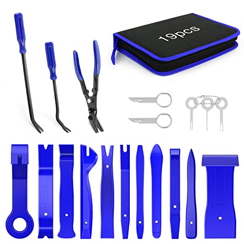 GOOACC - GRC-49 19Pcs Trim Removal Tool Set & Clip Plier...