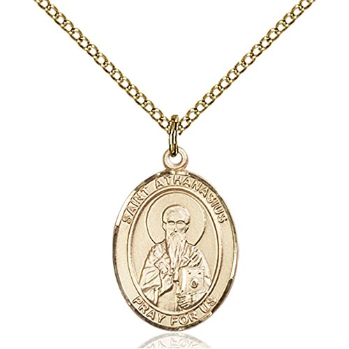 Gold Filled St. Athanasius Pendant