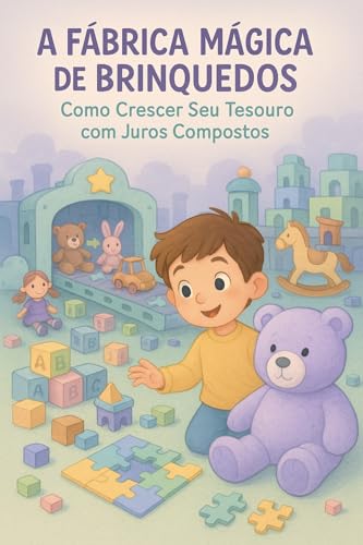 A Fábrica Mágica de Brinquedos Como Crescer Seu Tesouro com Juros Compostos (Portuguese Edition)