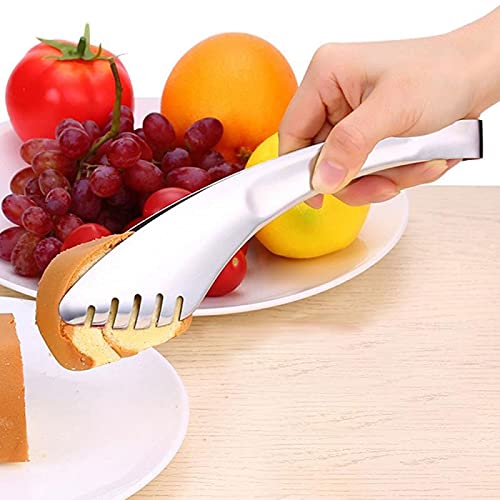 Pinzas para bolsas de barbacoa, pinzas para comida, utensilios para catering, ensaladas, utensilios de cocina, pinzas para comida, utensilios de cocina de acero inoxidable, pinzas para repostería.