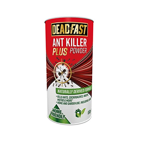 Deadfast 20300505 Ant Killer Plus Powder Natural 150g, Red