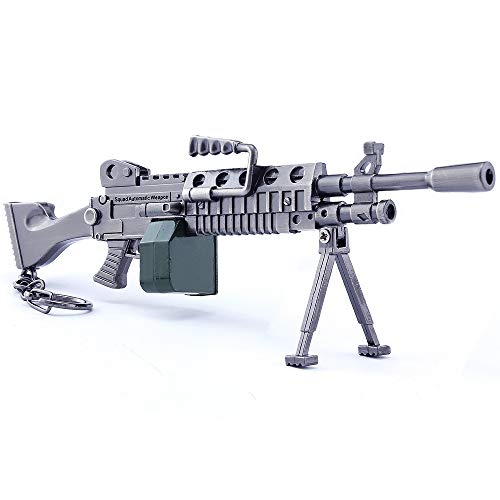 LONGHE Games Metal 1/6 Metal Thomson Tommy Drum Gun Cannon Scar AWP Sniper