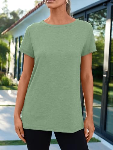 image for AUTOMET Womens Tops Shorts Sleeve Shirts for Summer Spring Beach Vacat
