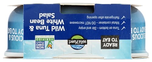 Image of Wild Planet Ready-To-Eat Wild Tuna White Bean Salad, 5.6 Oz, Pack of 1