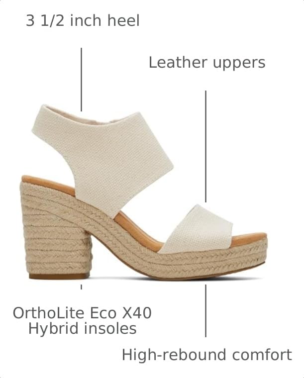 Image of TOMS Women's Majorca Platform Sandal, Textile Upper