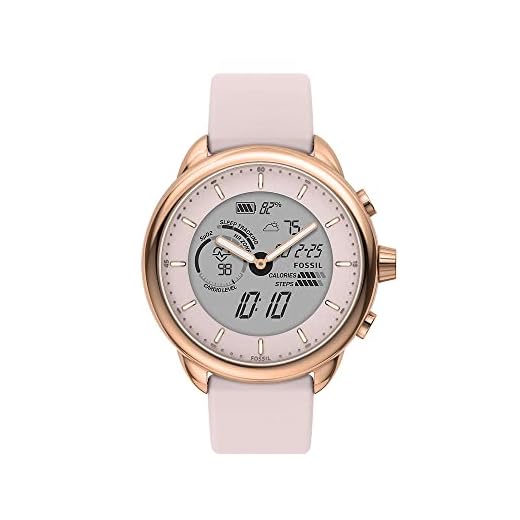 Fossil Unisex Smartwatch Gen 6 Wellness Edition Hybrid, con rastreador de actividad, botones personalizables, seguimiento de frecuencia cardíaca, notificaciones FTW7083