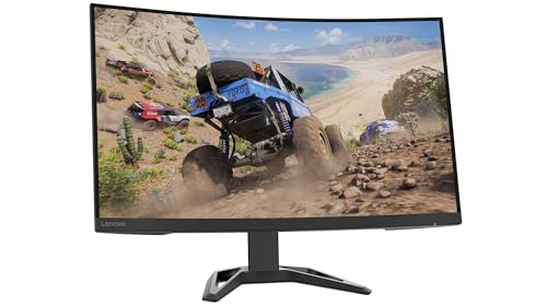 Lenovo G27qc 30 Écran Gaming Incurvé 27" QHD avec EyeSafe VA 165Hz 1ms HDMI+DP Câble DP FreeSync Premium HDR10 Haut Parleurs Réglage en InclinaisonHauteur - vue 10