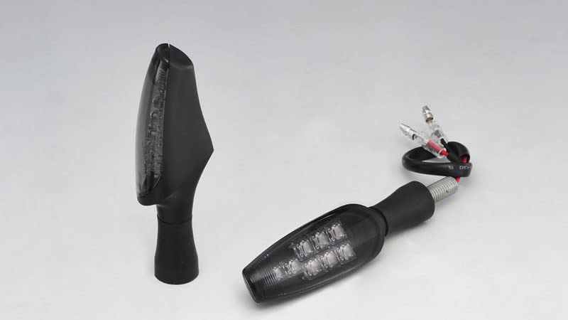 キジマ ウインカーランプ　スモーク　ブラック　TRL LED 4個セット キジマ ウインカーランプスモークブラックTRL LED 4個セット