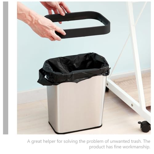 Organizador de basura de acero inoxidable 8L rectangular miniatura 3