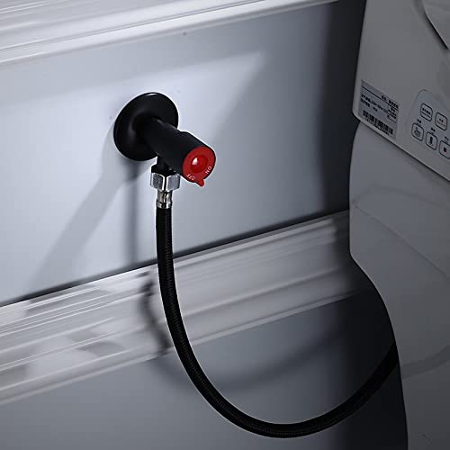Robinet vanne de triangle en cuivre robuste pour eau chaude et froide - 2