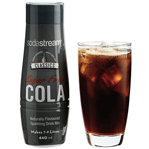 SodaStream - Concentrado de Refresco sabor Cola Zero, Sin Azúcar, Sin Calorías, Aspartamo ni...