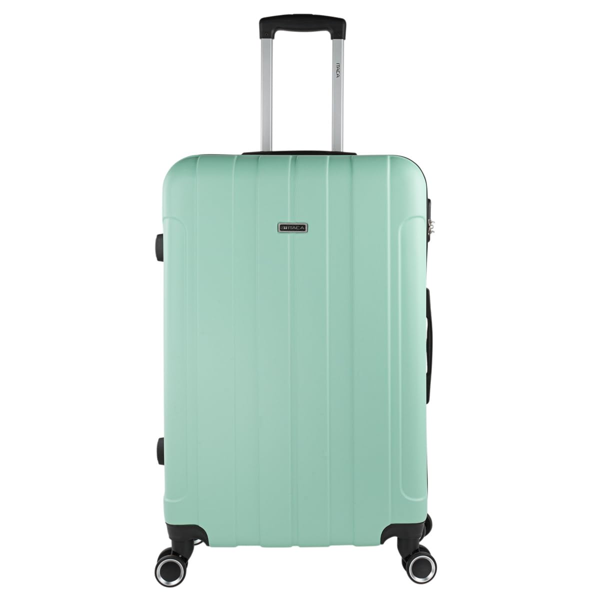 ITACA - Maletas Grandes De Viaje Rígidas Ligeras con 4 Doble Rueda 360° Maleta Grande 23 Kilos Alta Resistencia Maleta XL Duradera, Menta — view 2