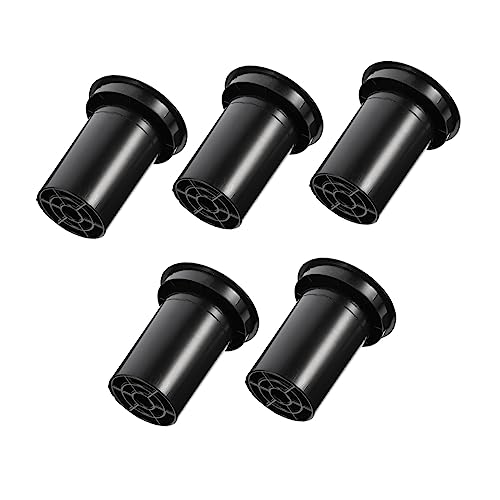 Vaguelly 5 Pcs サブウーファーサウンドチューブ 動力を与えられた ベース オーディオアクセサリー 投稿 スピーカー スヒ ーカー バスレフ管 交換用反射管 プラスチック Black