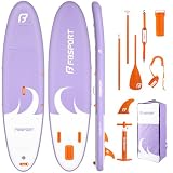 FBSPORT Tabla de Paddle Surf Hinchable Padel Surf Paddle Board Sup 335x84x15 CM Adultos y Jóvenes con Paleta Ajustable, Mar