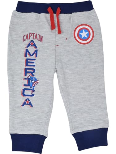Marvel Avengers Hulk Black Panther Captain America Baby 4 Pack Jogger Pants Newborn to Big Kid4