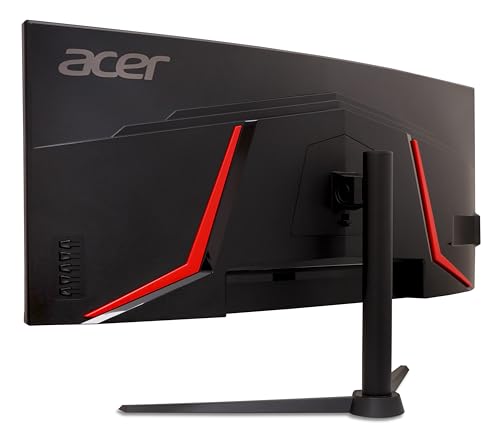 Acer Nitro XZ342CU V3 34" Gaming Monitor (86 cm Screen) UWQHD, VA, 180Hz DP, 100Hz HDMI, 4ms (GTG), DP 1.4, 2x HDMI 2.0, Curved, Height Adjustable, FreeSync Premium - 10