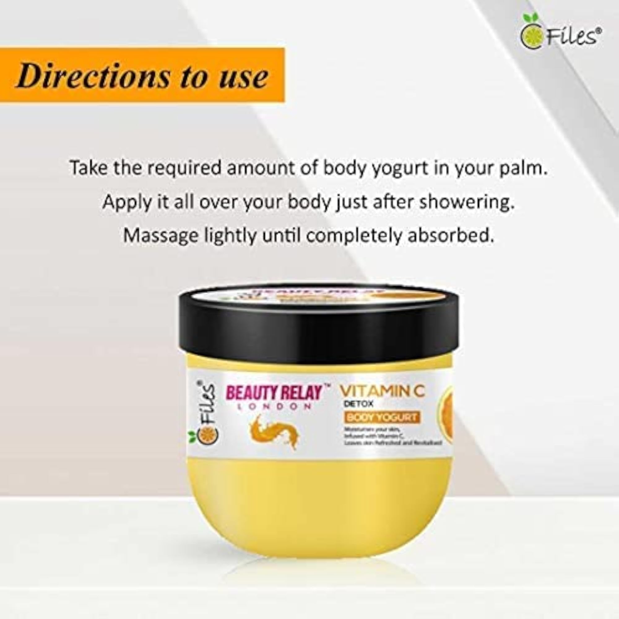Vitamin C Detox Moisturizing Body Yogurt, 200g