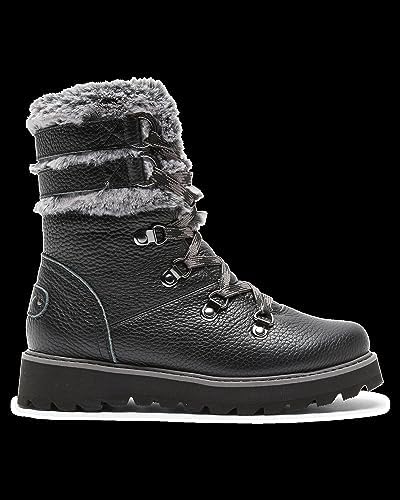 Roxy Women's Brandi Waterproof Leather Boot Fashion, Black 233, 7 | Image 2