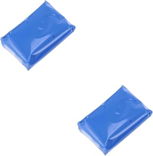 FAVOMOTO Barra De Argila Automotiva 2 Peças Remoção De Lama Limpador De Lavagem Barra De Argila Limpa Carro Automático Barra De Argila Limpeza De Lama Quadrada