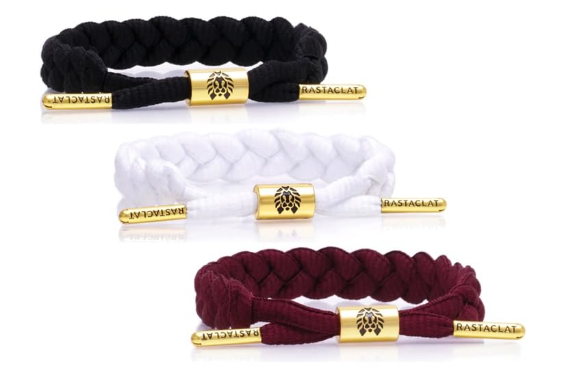 Rastaclat Braided Bracelet Multi-Packs for Men and Women - Originals Collection | Adjustable Stackable Friendship Bracelets Braided by Hand