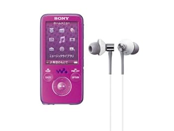 ポータブルプレーヤー SONY Walkman NW-S703F pink Sony NW-S703F Noise-Canceling Walkman MP3 Player (Pink