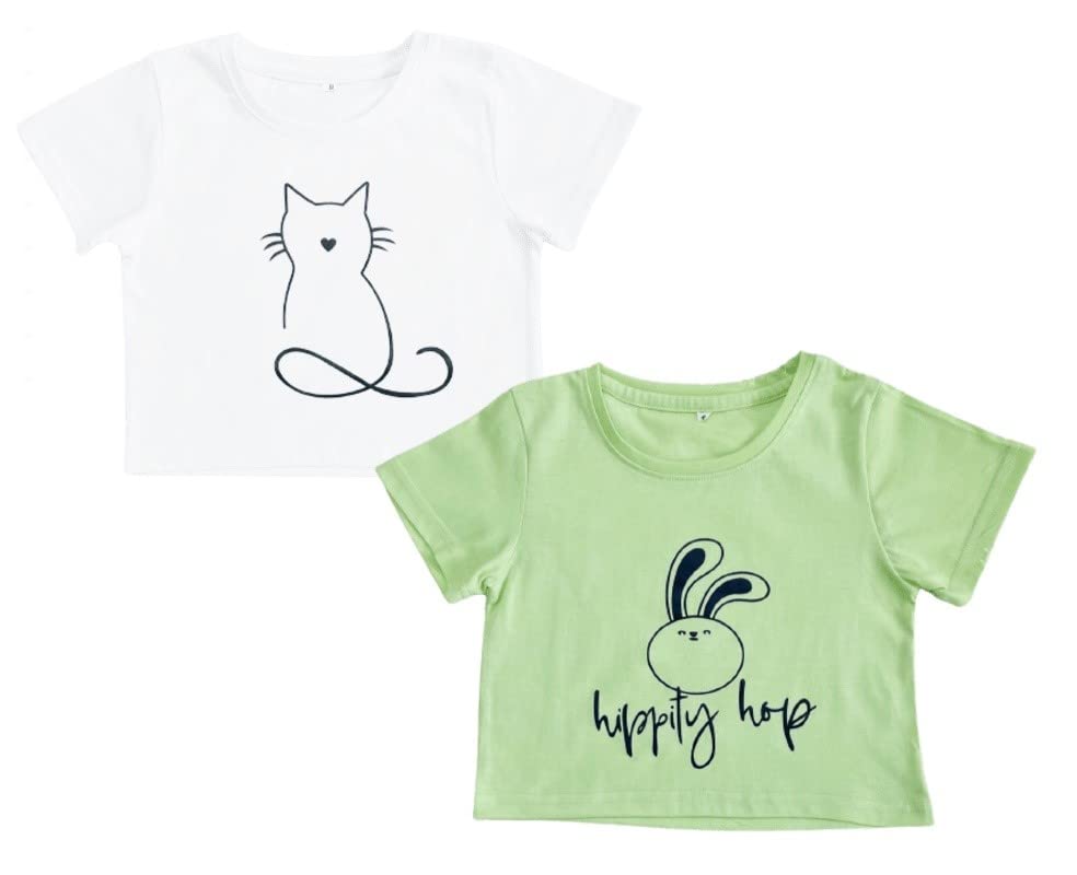 Piku Storehosiery Crop Top Crop T Shirt Short Top Girls