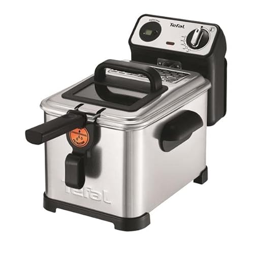 Tefal Friteuse Semi-Pro FR519170 - Filtra Pro 4 L - 3000W - minuterie Digitale - Thermostat réglable 150-190°C - cuve INOX Amovible - Filtre Anti-Odeur breveté