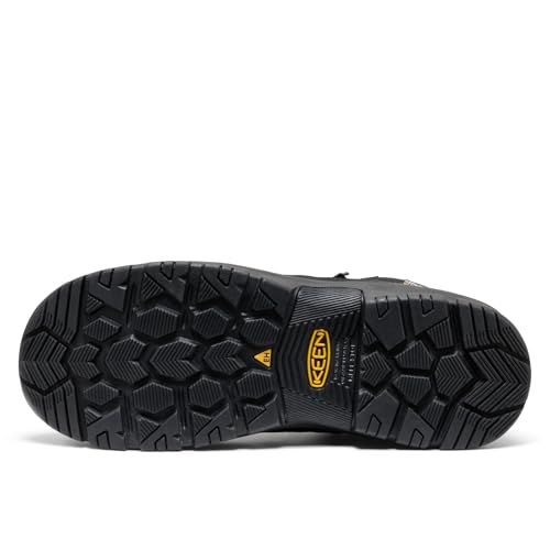 Image of KEEN Utility Men's Skokie Hiker Style Mid Height Composite Toe 90 Degree Waterproof Work Boots