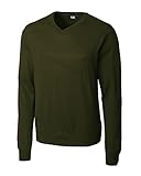 Cutter & Buck Men's Big-Tall Douglas V-Neck Sweater