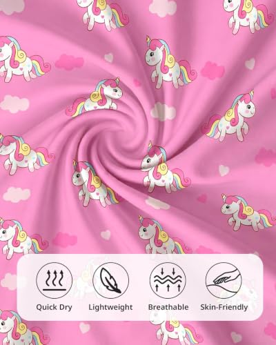 Image of weVSwe Baby Girl Swimsuit One Piece Swimsuit Cute Toddler Girls Sleeveless Bikini Kids 2-10 Years