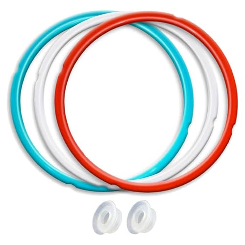 Pack de 3 Anillos de silicona para ollas de presión 5Qt y 6Qt, a prueba de fugas, aptos para lavavajillas miniatura 1