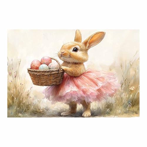 Tableaux décoratifs lapin pour habiller un grand mur vide avec élégance