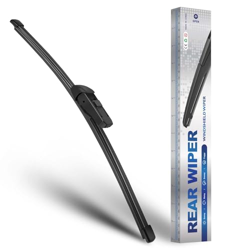 Image of AJK 14 Inch Rear Wiper Blades for Hyundai Santa Fe 2024 2025 2026 | Streak-free OEM Back Windshield Wiper, All-Weather Performance, Window Wipers Automotive Replacement Assembly