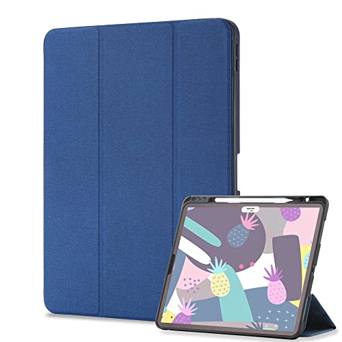 ipad mini 第6世代 ケース 手帳型 8.3インチ オートスリープ機能 保護フィルム付き ペン収納 iPad Mini 第6世代 ケース 2021モデル 手帳型レザーケース ipadmini 6世代 手帳型カバー シンプルなデザイン ビジネス対応 ipad mini 6世代 ケースおしゃれ 軽量 薄型ケース ipad mini 6世代 8.3 ケース マグネット式 三つ折り スタンド機能 全面保護 ブルー