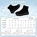 Boys Girls Kids Arch Support Diabetic Wide Walking Shoes: Comfort Casual Arch Support Orthotic Warm Kids Winter Boots, Plantar Fasciitis Pain Relief Orthotic Fashion Walking Shoes Black Little Kid 3