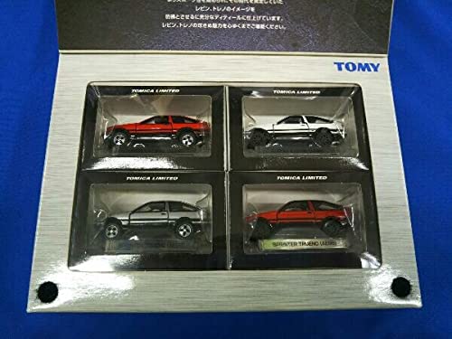 トミカリミテッド AE86 レヴィン/トレノ 4モデルセット トミカ トミカリミテッド トヨタAE86 レビン/トレノ 4台セット