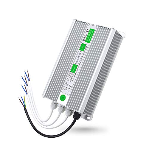 Big Sale SHNITPWR 12V Power Supply 200W Waterproof IP67 LED Driver AC/DC Adapter Converter, AC 90~130V to DC 12 Volt 16.7A Low Voltage Transformer for Outdoor Lighting LED Advertising Display CCTV Camera